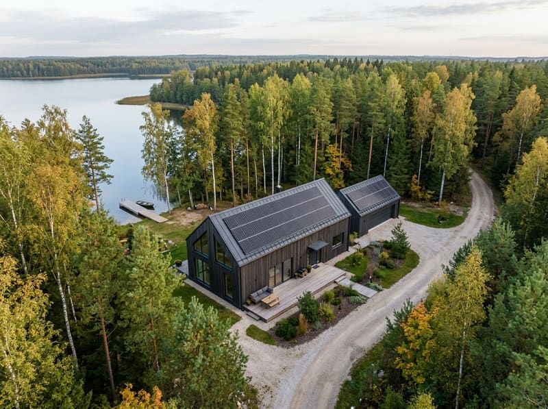 Elektrik paigaldab päikesejaama inverterit ja liitumiskilpi tootmishoones